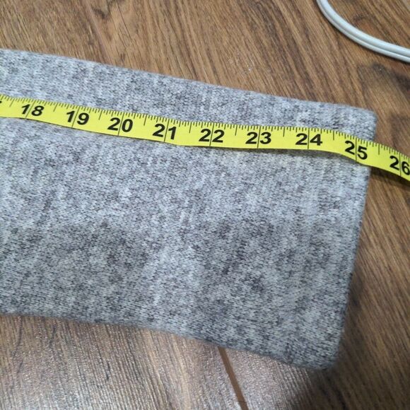 Woolrich Mens 1/4 Zip LS Fleece Pullover Sweater Size Large Gray Casual Pocket - Picture 11 of 11